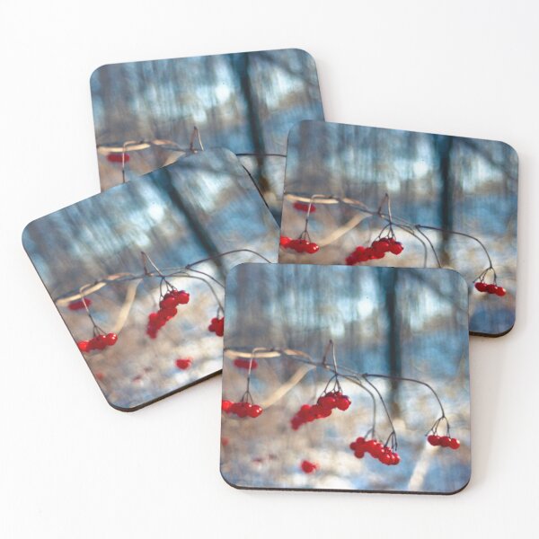 Item preview, Red Winter Berries in a Forest designed and sold by Brian Shaw.