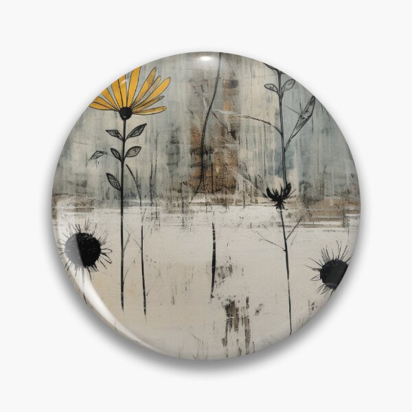 Artikelvorschau, wildflowers, minimal abstract style #3 entworfen und verkauft von darkartsflowers.