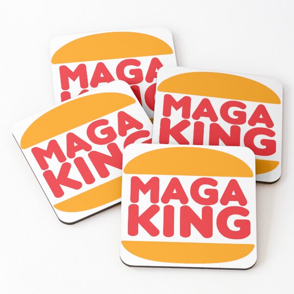 Item preview, MAGA King logo designed and sold by TheTrumpShoppe.