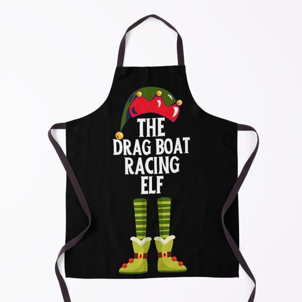 Item preview, The Drag Boat Racing Elf Funny Holiday Christmas Watercraft Speed Boat Fast Xmas Boating designed and sold by CarantinedChaos.