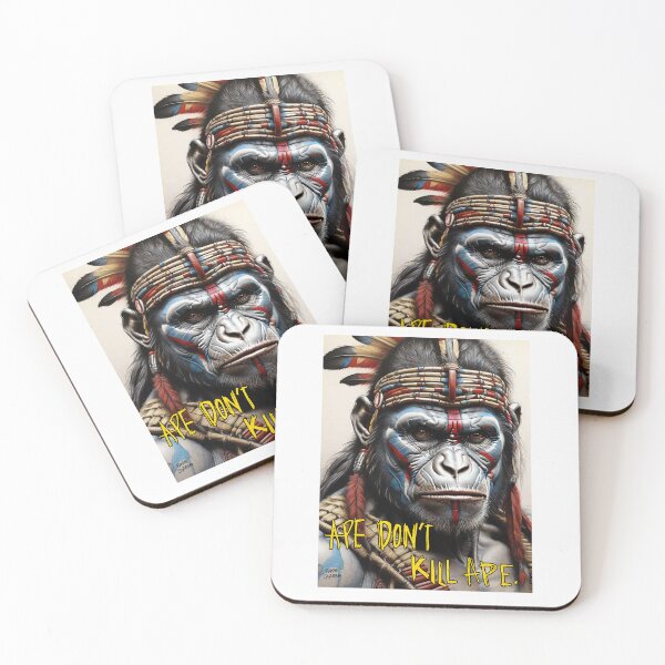 Item preview, Ape Not Kill Ape; designed and sold by StickerApe.