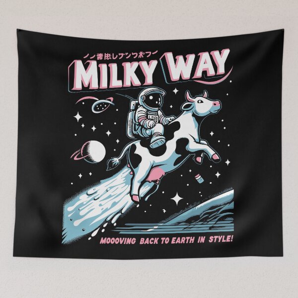 Item preview, Milky Way, Moooving back to earth in style! designed and sold by RafaelLima7.