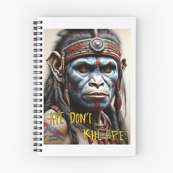 Item preview, Ape Warrioress; Ape Not Kill Ape;  designed and sold by StickerApe.