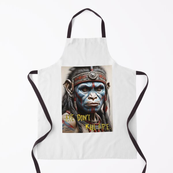 Item preview, Ape Warrioress; Ape Not Kill Ape; designed and sold by StickerApe.