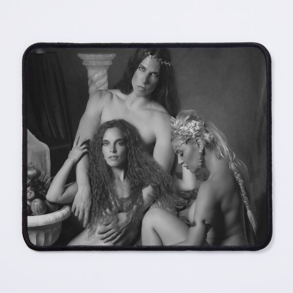 Item preview, Beautiful Erotic Women Nude Black and White Art designed and sold by theniteflix.