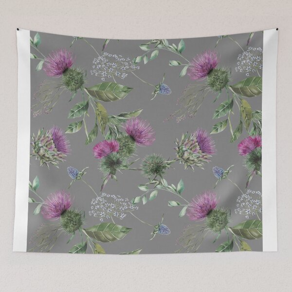 Item preview, Scottish Thistle All Over Print designed and sold by BonnieThistle.