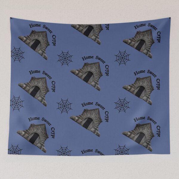 Item preview, Home Sweet Crypt Handmade Goth Pattern designed and sold by TwistedP-Photos.