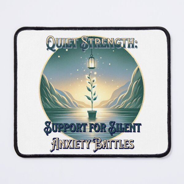 Item preview, Quiet Strength: Support for Silent Anxiety Battles designed and sold by JonathanP514.