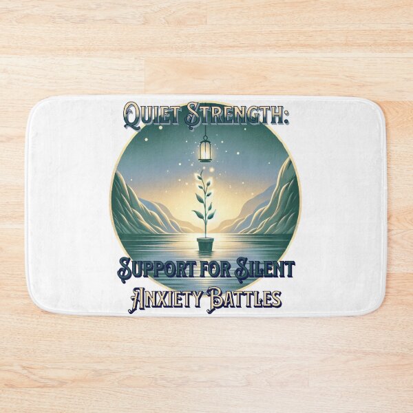 Item preview, Quiet Strength: Support for Silent Anxiety Battles designed and sold by JonathanP514.