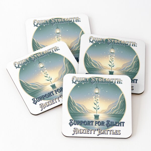 Item preview, Quiet Strength: Support for Silent Anxiety Battles designed and sold by JonathanP514.