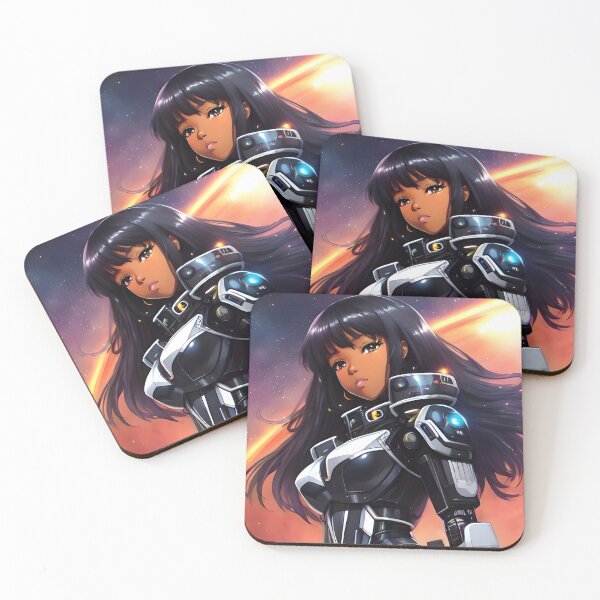 Item preview, Eternal Star Gworl | Black Anime Girl designed and sold by blackanimemecca.