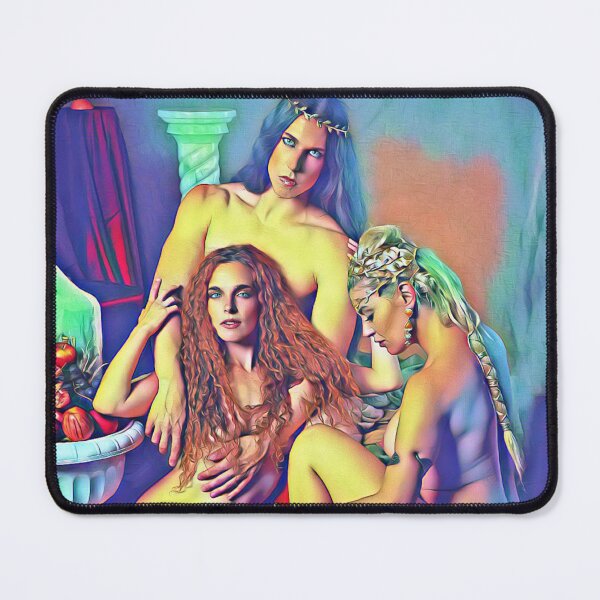 Item preview, Beautiful Erotic Women Nude Vibrant Art designed and sold by theniteflix.