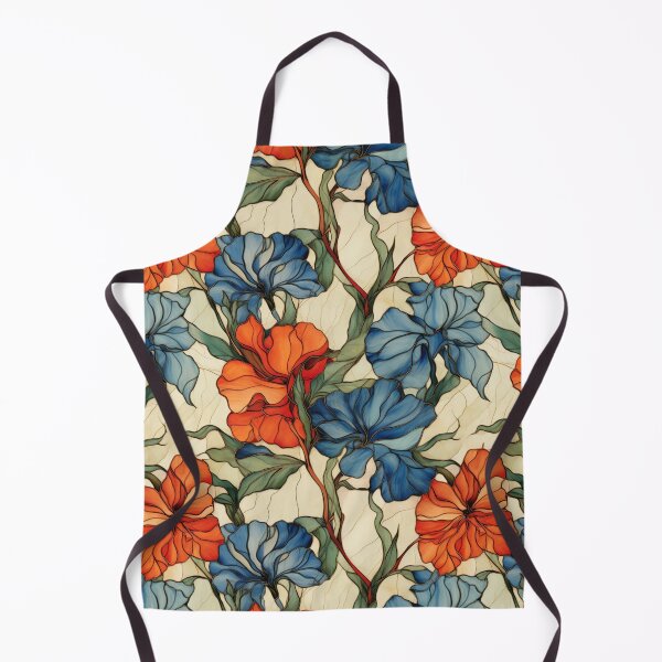 Item preview, Stained Glass Floral Pattern designed and sold by NeuroBrush.