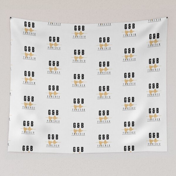 Item preview, Simple but elegant rhythm and blues "g&b" design designed and sold by Skechtman2003.