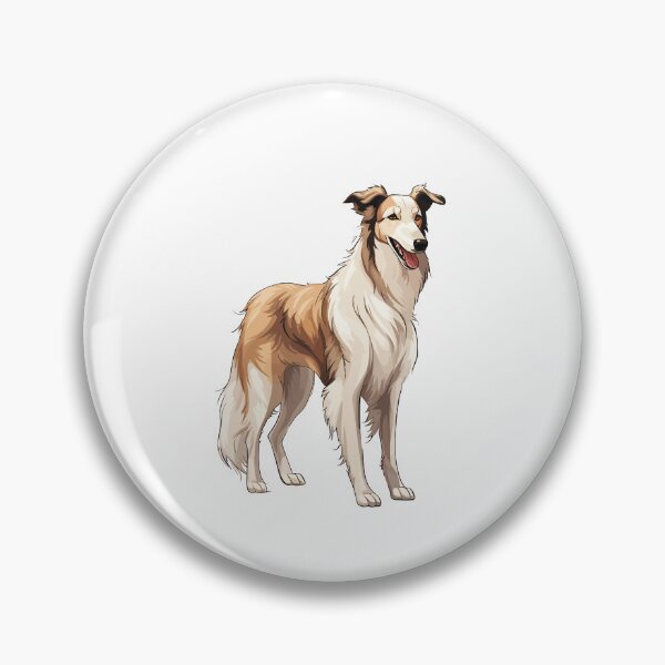 Item preview, Borzoi Dog Illustration designed and sold by TheAnimalZ00.