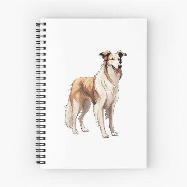Artikelvorschau, Barsoi-Hundeillustration entworfen und verkauft von TheAnimalZ00.