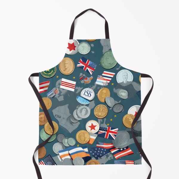 Item preview, Coin International with Flag Seamless Digital Pattern No 2 designed and sold by ShioriArt Design.