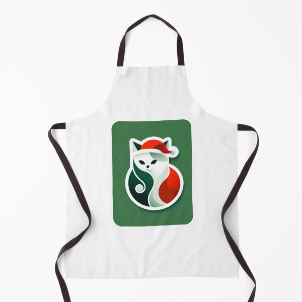 Item preview, Santa Paws: A Minimalist Christmas Cat designed and sold by MajorMemes.
