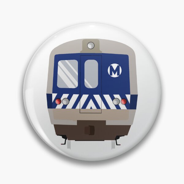 Item preview, Metro North M1/3 Train Vector Art designed and sold by ESR-Shops.