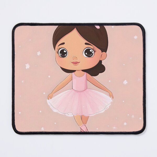 Item preview, Ballerina girl in pink  designed and sold by WildLadyWood.