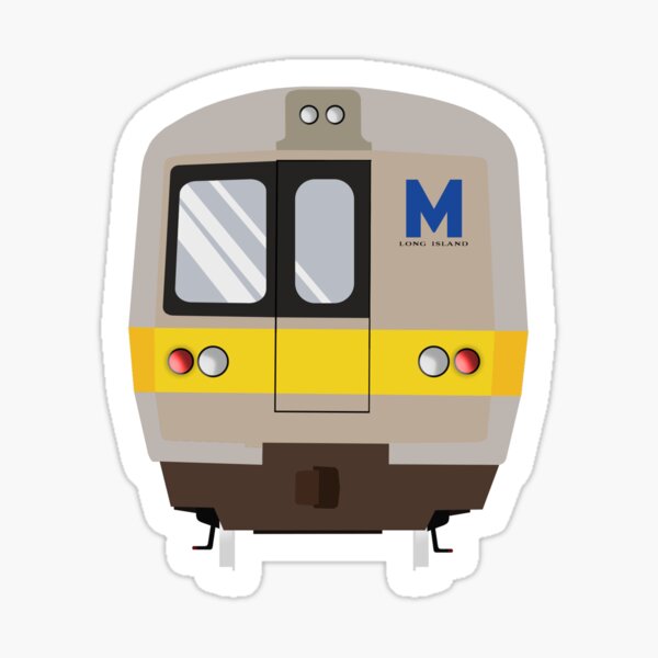 Aperçu de l'œuvre Clipart vectoriel de train LIRR M1/3 créée et vendue par ESR-Shops.
