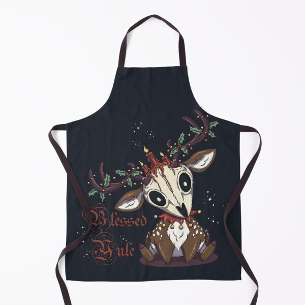 Item preview, Spooky Yule Deer | Cute Pagan Holidays | Wheel of the Year designed and sold by Karli Mogen.