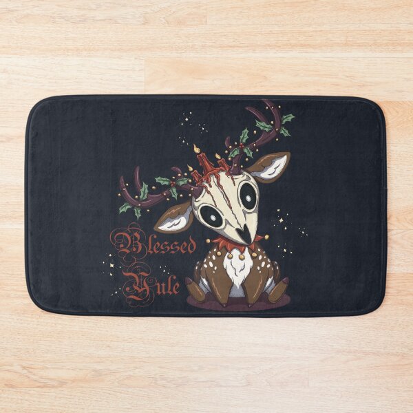 Item preview, Spooky Yule Deer | Cute Pagan Holidays | Wheel of the Year designed and sold by Karli Mogen.