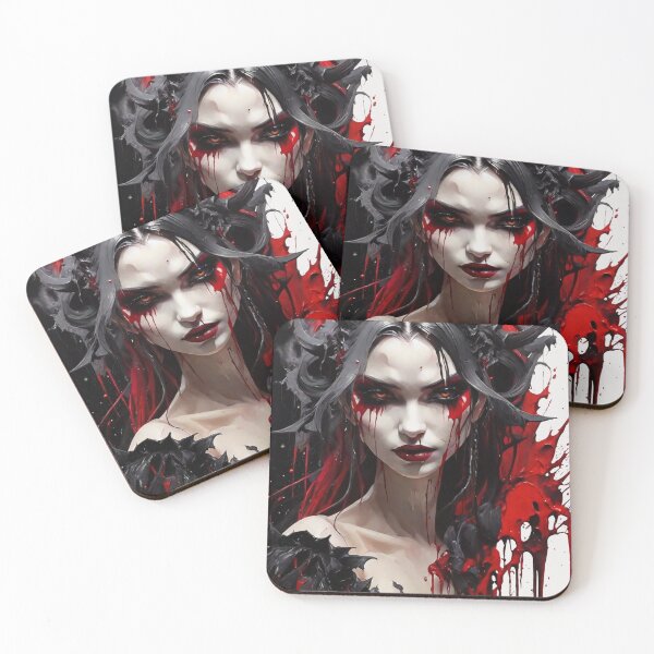 Item preview, Bloody Underworld Beauty;  designed and sold by StickerApe.
