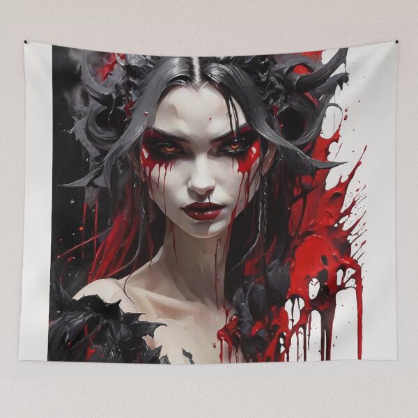 Item preview, Bloody Underworld Beauty;  designed and sold by StickerApe.