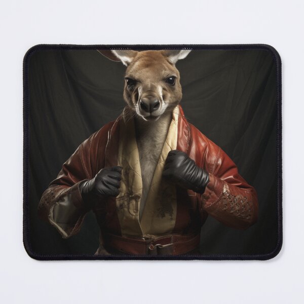 Item preview, Boxing Kangaroo (Red) designed and sold by Samuelsboro.