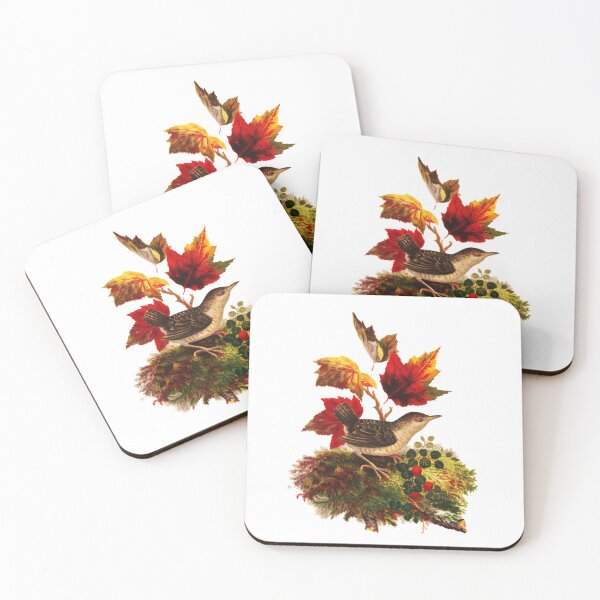 Item preview, Autumn Berry Bliss Bird, L. Prang designed and sold by Bliss Find And Design.