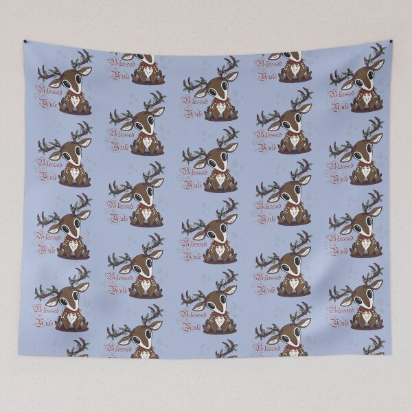 Item preview, Cute Yule Deer | Cute Holidays | Wheel of the Year designed and sold by Karli Mogen.