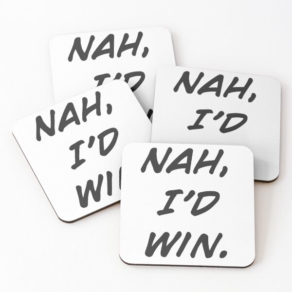Item preview, Black | Nah, I'd Win designed and sold by MaknArtist.