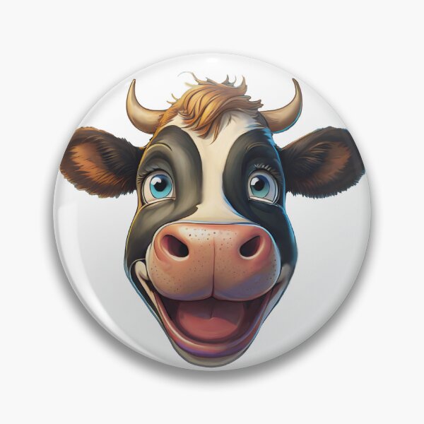 Item preview, Happy Cow! designed and sold by BrshnSktchStdio.