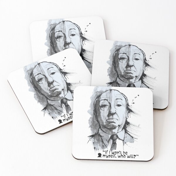 Item preview, If I Wont Be Myself Who Will. Alfred Hitchcock designed and sold by Running Duck Studio.