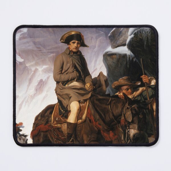 Item preview, Napoleon Crossing the Alps by Paul Delaroche: Iconic Historical Painting designed and sold by Under-TheTable.