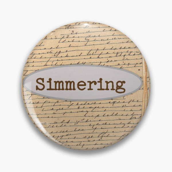 Item preview, Simmering Vintage Recipe Card Personality Trait Funny designed and sold by Gemini-PNW.