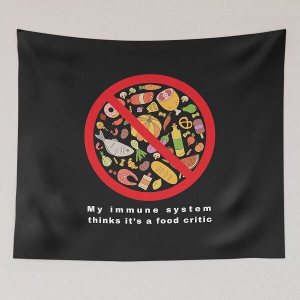 Item preview, My immune system thinks it's a food critic (autoimmune disorders) designed and sold by ZebraKnees.