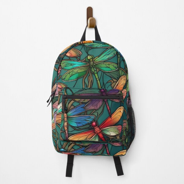 Item preview, Dragonfly Rush A Swarm Of Colorful Dragonflies designed and sold by Glimmersmith.