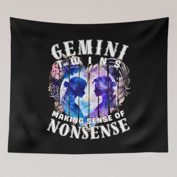 Item preview, Gemini Twins: Making Sense Of Nonsense designed and sold by ZodiacWonders.