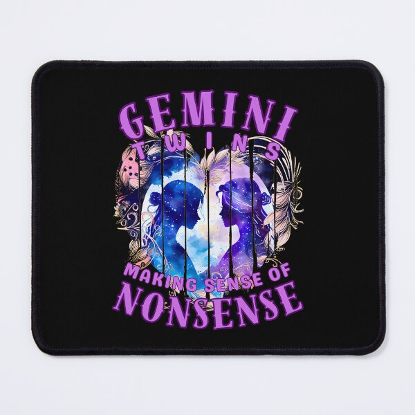 Item preview, Gemini Twins: Making Sense Of Nonsense. gemini constellation designed and sold by ZodiacWonders.