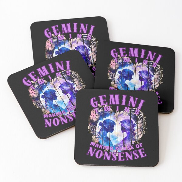 Item preview, Gemini Twins: Making Sense Of Nonsense. gemini constellation designed and sold by ZodiacWonders.