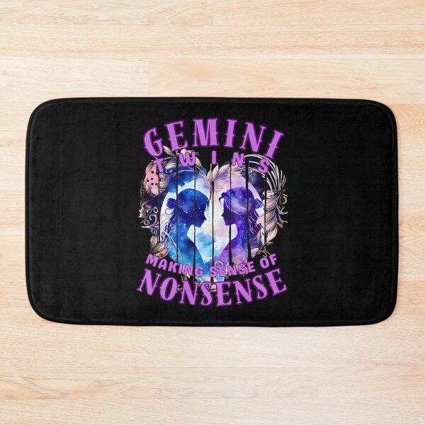 Item preview, Gemini Twins: Making Sense Of Nonsense. gemini constellation designed and sold by ZodiacWonders.