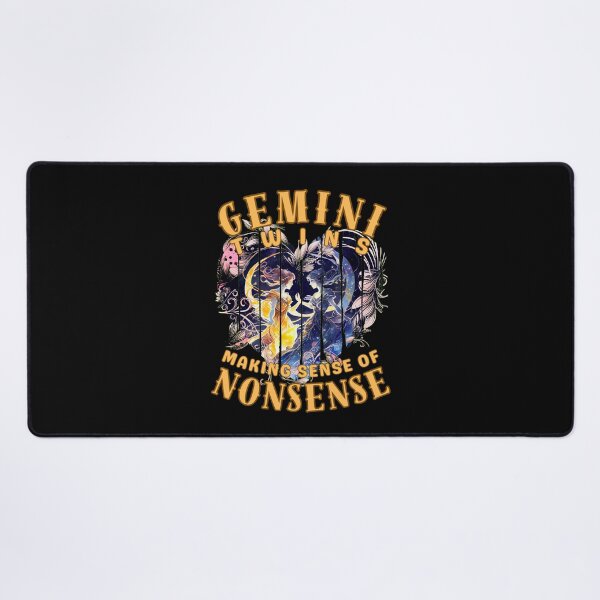 Item preview, Gemini Twins: Making Sense Of Nonsense. gemini funny designed and sold by ZodiacWonders.