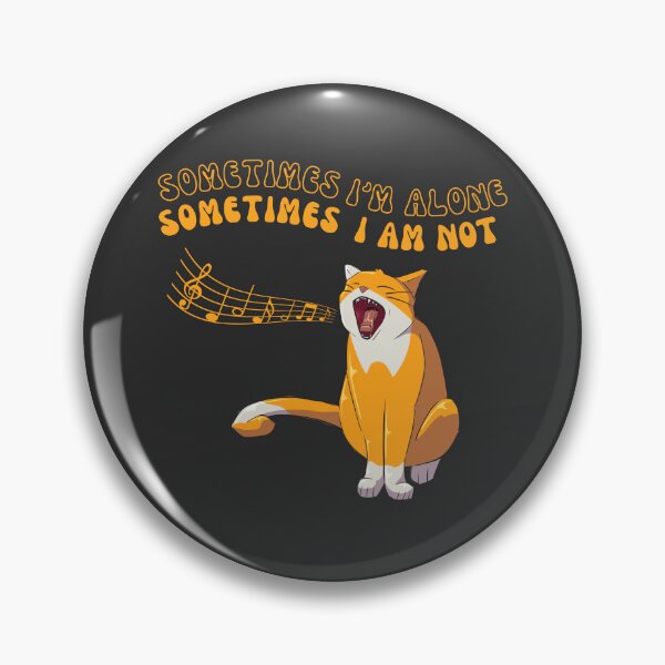 Item preview, Sometimes I’m alone (Lonely Cat) designed and sold by LufiasArts.