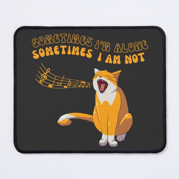 Item preview, Sometimes I’m alone (Lonely Cat) designed and sold by LufiasArts.