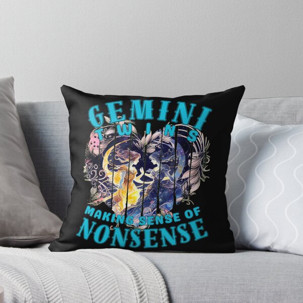 Item preview, Gemini Twins: Making Sense Of Nonsense. gemini may designed and sold by ZodiacWonders.