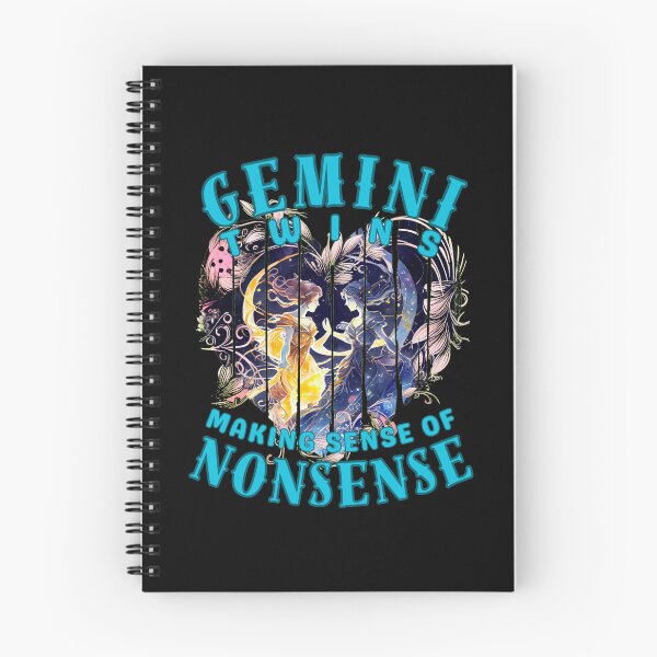 Item preview, Gemini Twins: Making Sense Of Nonsense. gemini may designed and sold by ZodiacWonders.