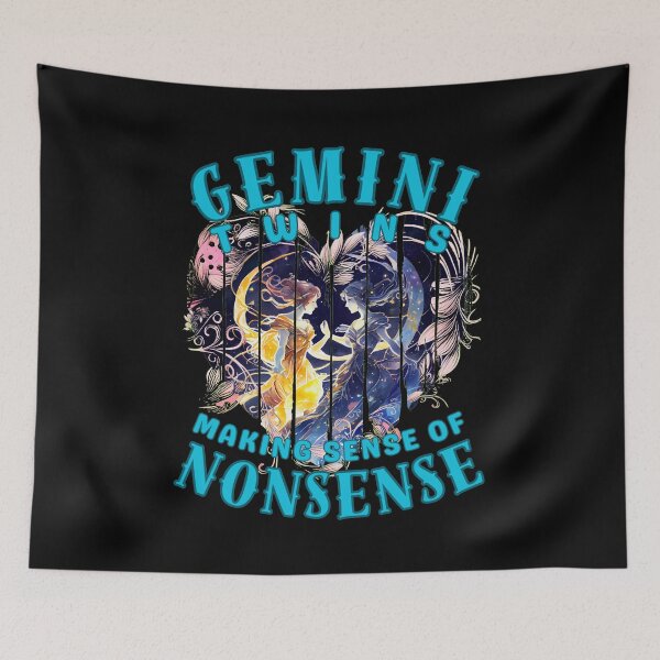 Item preview, Gemini Twins: Making Sense Of Nonsense. gemini may designed and sold by ZodiacWonders.