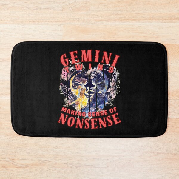 Item preview, Gemini Twins: Making Sense Of Nonsense. gemini june designed and sold by ZodiacWonders.